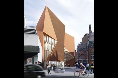 Designs for a student centre for the London School of Economics